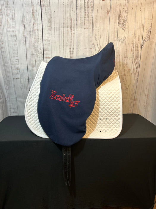 Used 2013 Zaldi Classic Dressage Saddle 18" Wide
