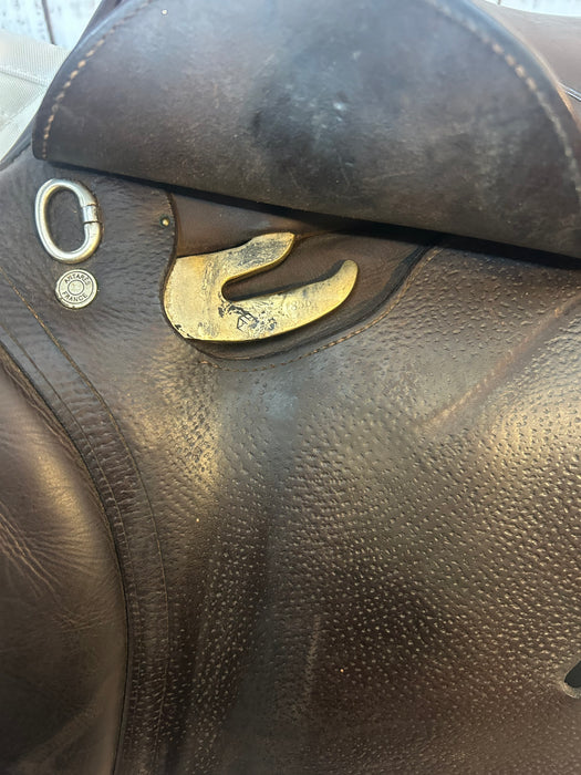 Used Antares Confort Jump Saddle 17"
