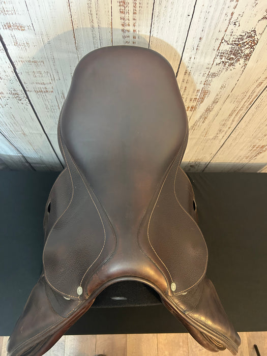 Used Antares Confort Jump Saddle 17"