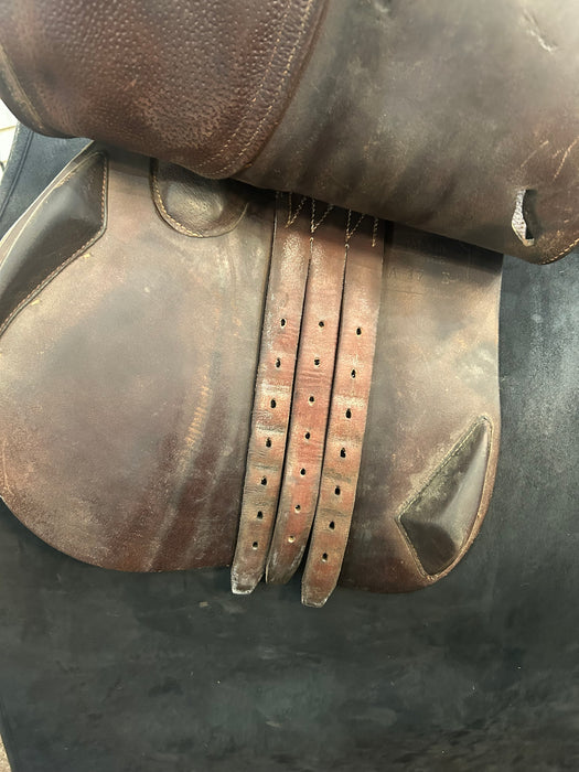 Used Antares Confort Jump Saddle 17"