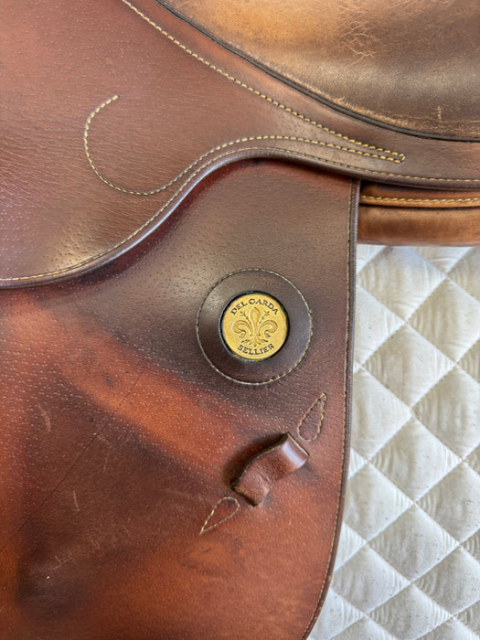 Used Del Carda Sellier Jump Saddle