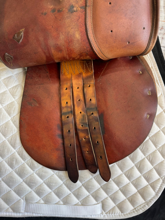 Used Del Carda Sellier Jump Saddle