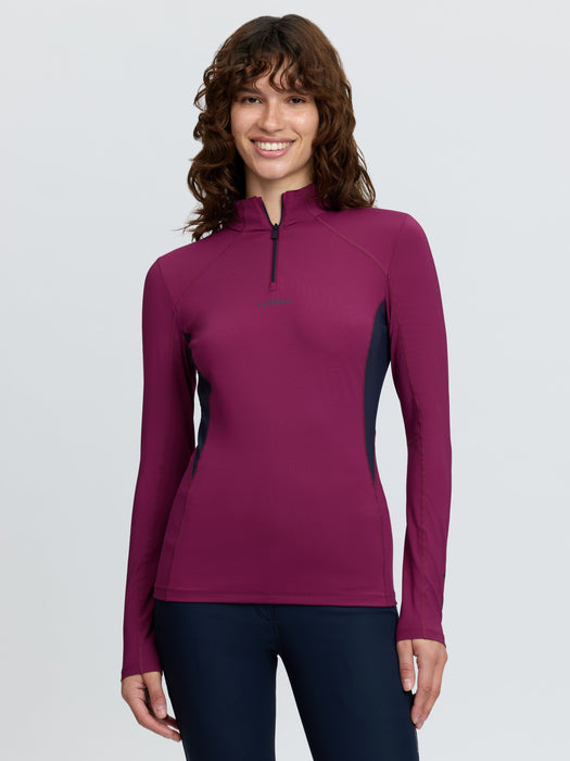 LeMieux Classique Base Layer- Ladies- Blackberry