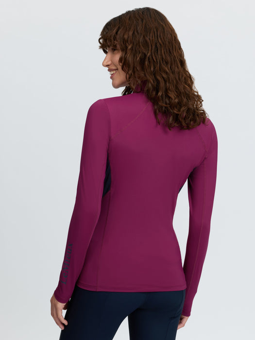LeMieux Classique Base Layer- Ladies- Blackberry