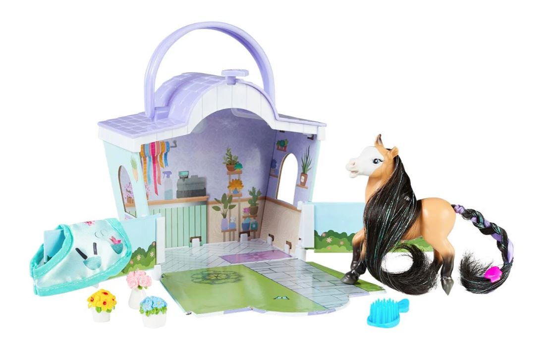 Breyer® Li'l Beauties Flower Shop Horse Playset