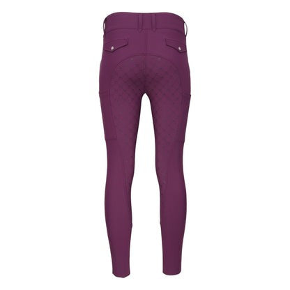 Dapplebay Sport Full Seat Breeches Plum