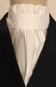 Ruffled Stock Tie