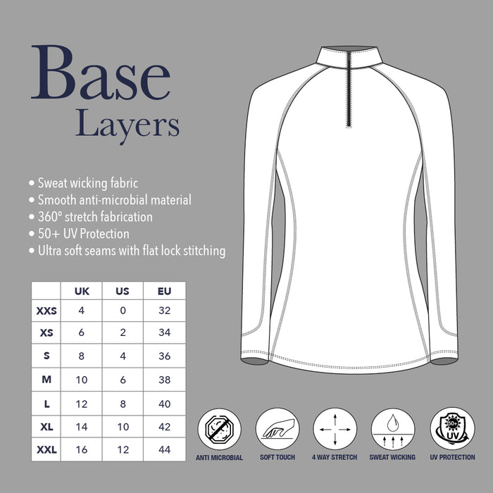 Le Mieux Talia Turtle Neck Base Layer- Ladies- Navy