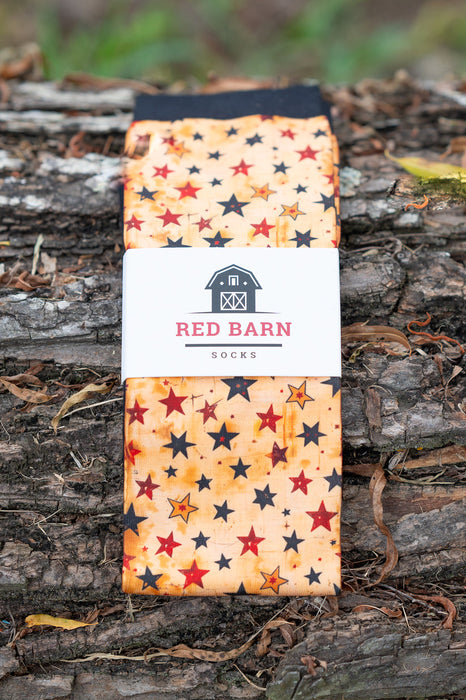 Red Barn Boot Sock Shoot For The Stars