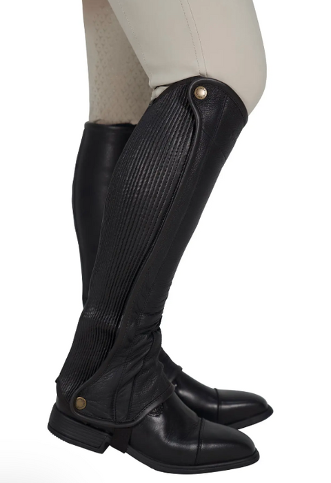 Grand Prix Elite Leather Half Chaps