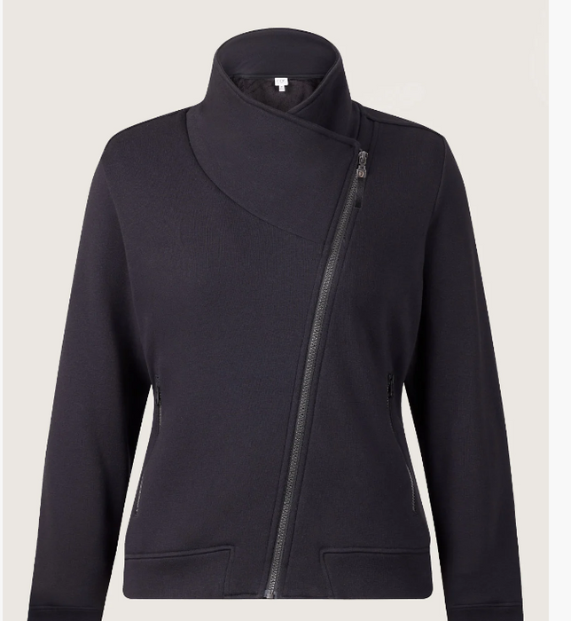 Wrap Front Fleece Jacket