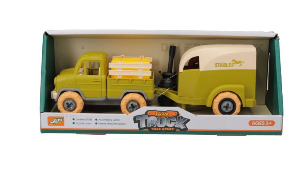 Toy Truck & Horse Trailer Se
