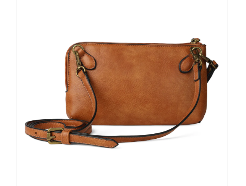 AWST Int'l Lila Vintage Snaffle Bit Clutch Crossbody Bag