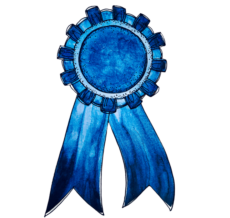 BSD Sticker - Blue Ribbon