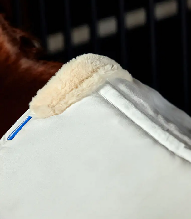 Memory Foam Comfort Fleece Edged Half Pad