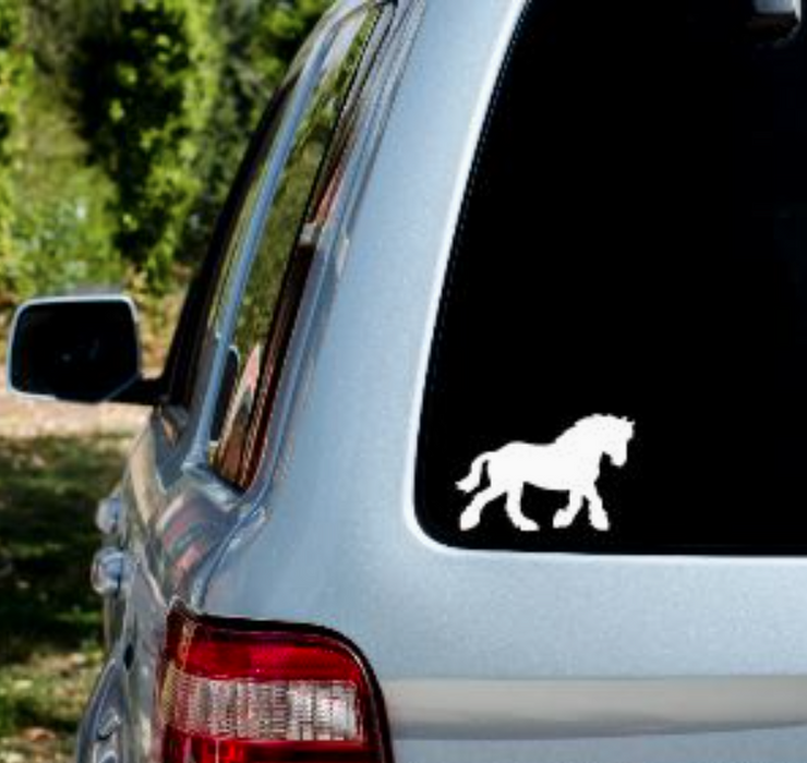 Pony Vinyl Decal