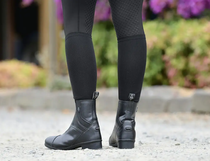 Saxon Syntovia Zip Paddock Boot - Youth