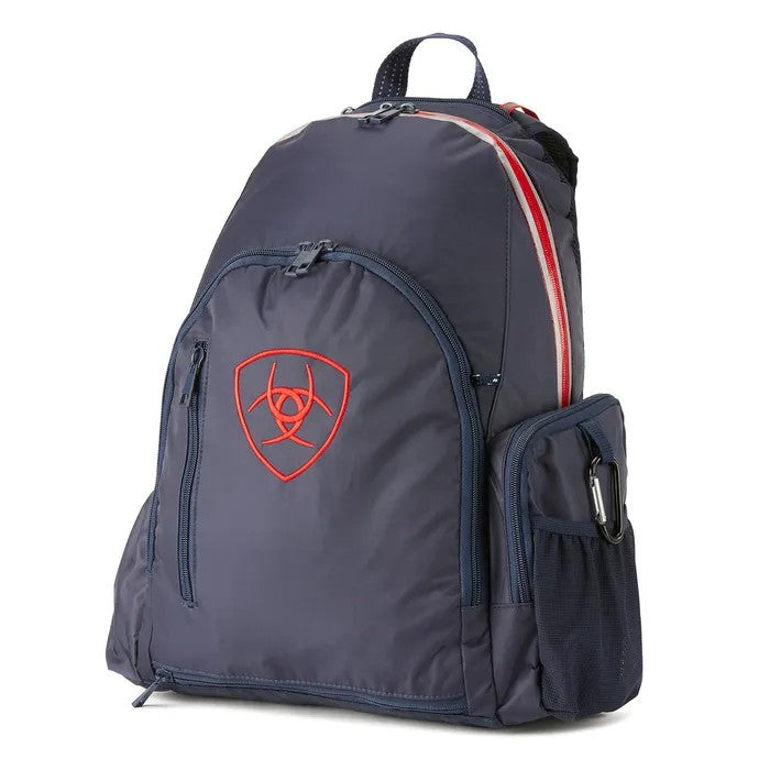 Ariat Ring Backpack - Navy/Red