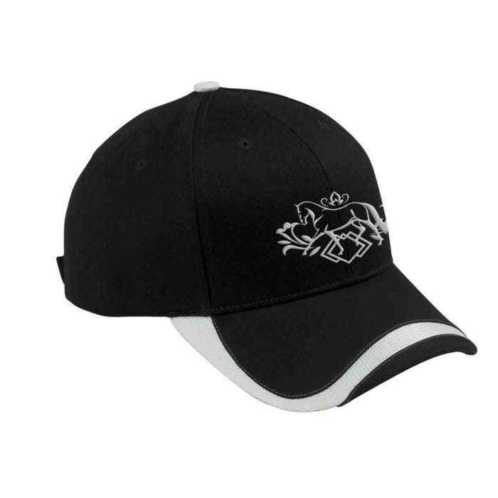 Floral Wave Dressage Cap