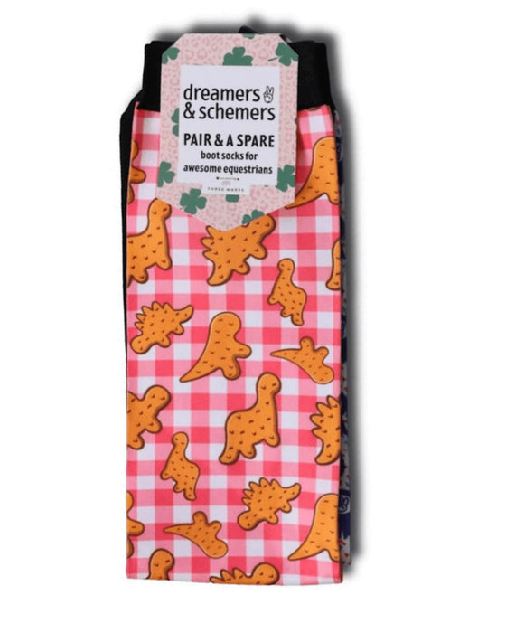 Dreamers & Schemers Pair and A Spare Boot Socks- Ladies
