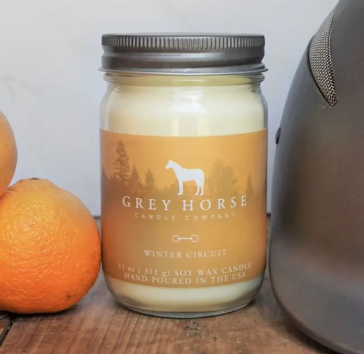 Grey Horse Candle Company - Winter Circuit Soy Candle