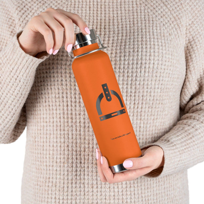 un.sus.tain.a.ble apparel - Copper Vacuum Insulated Bottle, 22oz - Stirrup
