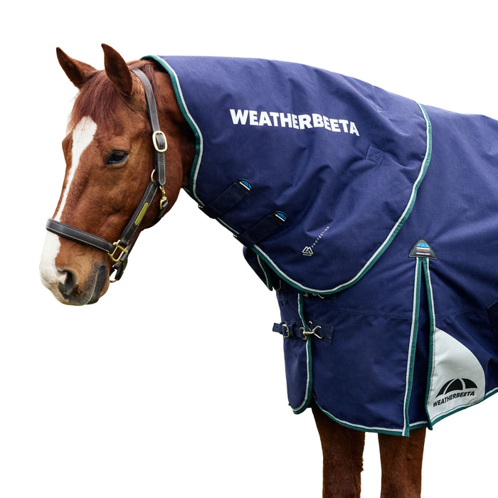 WEATHERBEETA COMFITEC PLUS DYNAMIC TURNOUT NECK COVER 0G - Navy/Forest Green