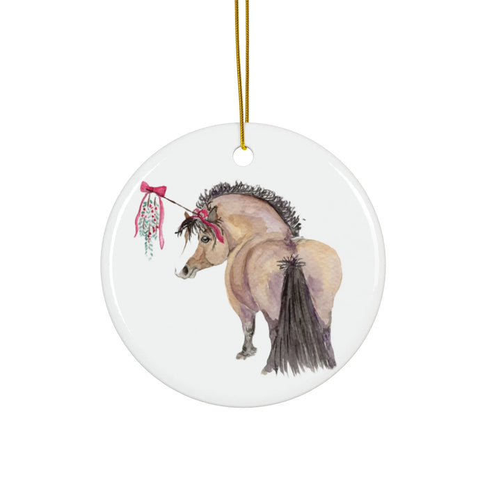 Chubby Pony Ornament