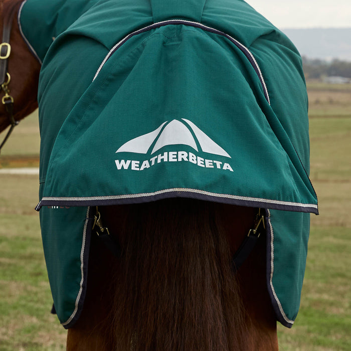 Weatherbeeta Comfitec Plus Dynamic Turnout Detach-A-Neck 360G - Forest Green/Navy