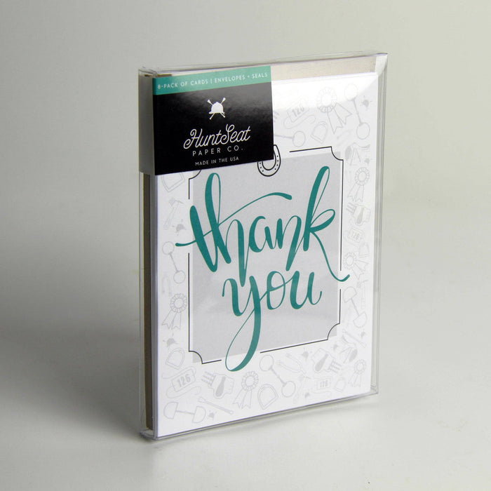 Hunt Seat Paper Co. Thank You Greeting Card Set