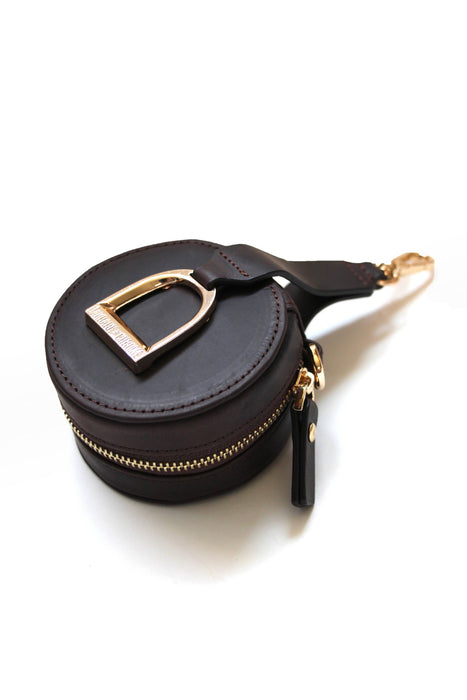 Oakbark & Chrome - Stirrup Accessory Keeper in Havana