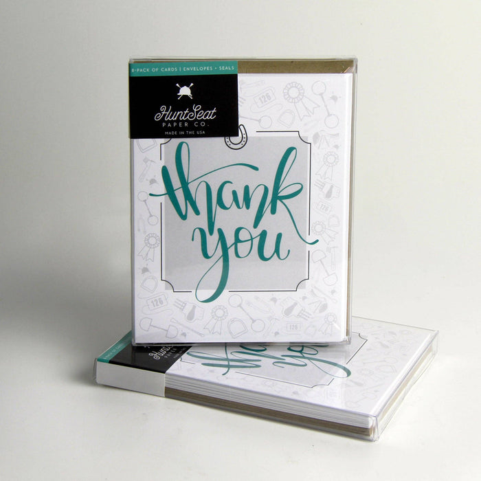 Hunt Seat Paper Co. Thank You Greeting Card Set