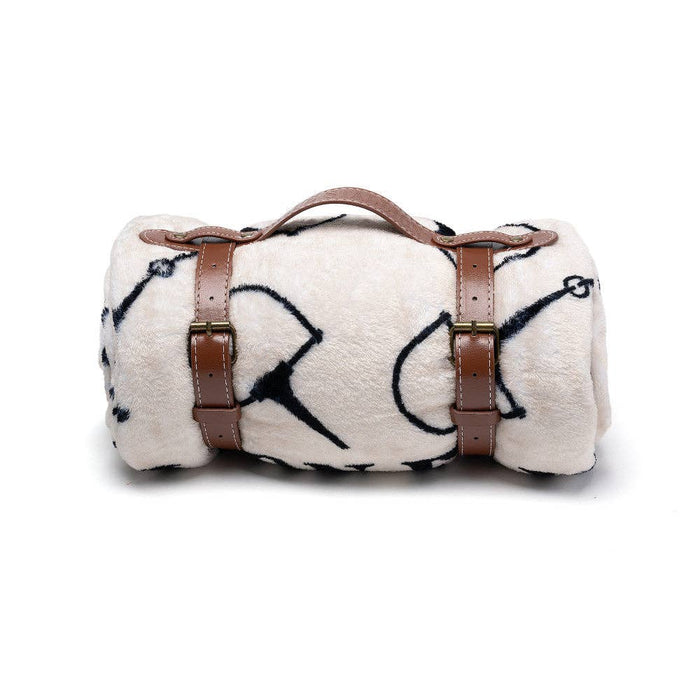 Blue Stallion Farm Throw Blanket