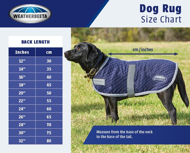 Weatherbeeta ComFiTec Reflective 300D Deluxe Showerproof Dog Coat