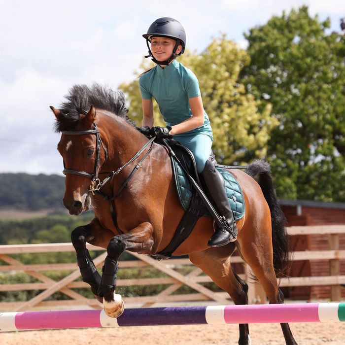 Aubrion React Short Sleeve Base Layer - Young Rider