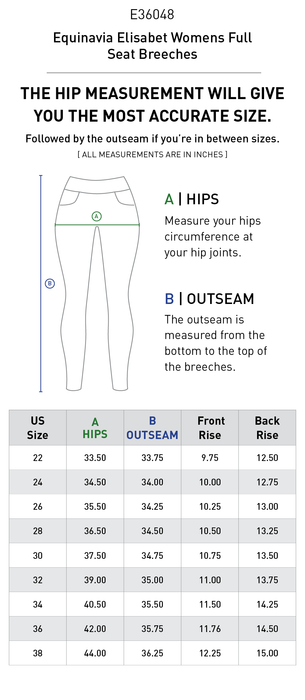 Equinavia Elisbet Breech Full Seat- Ladies