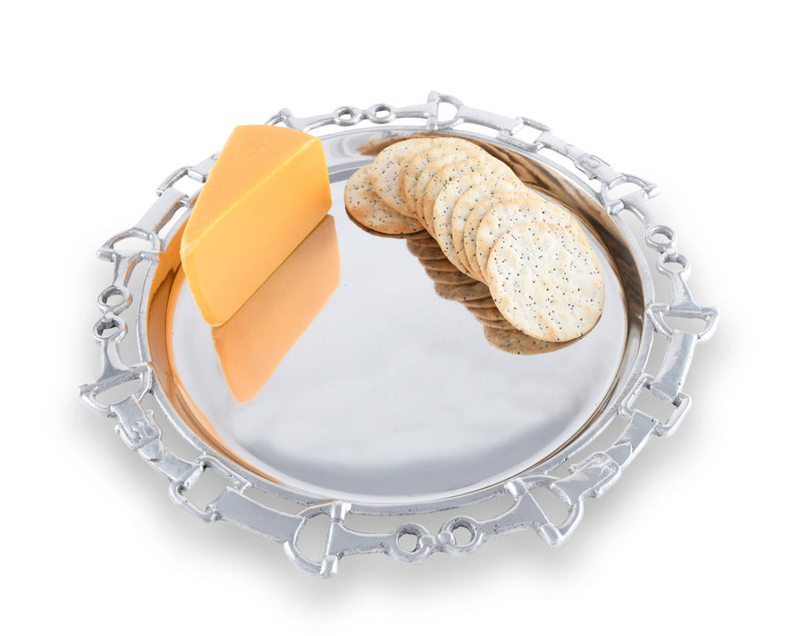 Arthur Court - Equestrian Round Tray 12