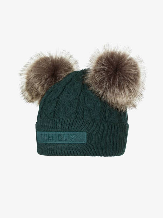 Mini Double Pom Hat