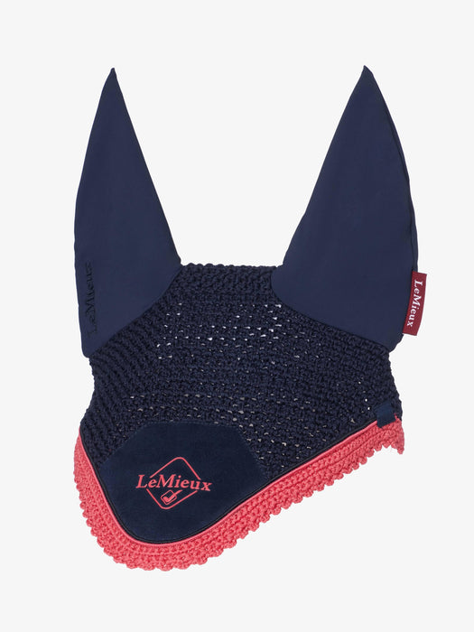 Le Miuex Classic Ear Bonnet Navy/Cranberry