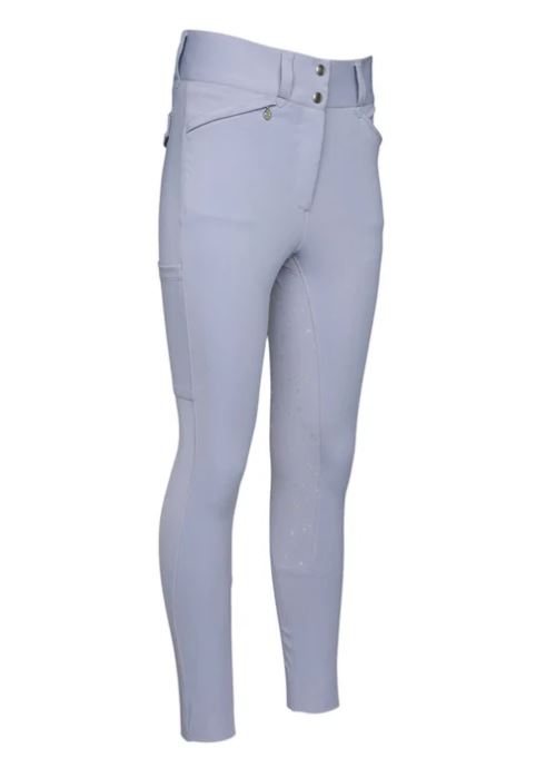 Dapplebay® Lavender Haze Compression Full Seat Riding Breeches
