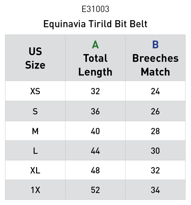 Equinavia Tirild Bit Belt- Ladies