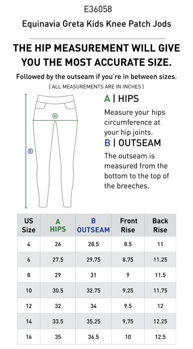 Equinavia Greta Kids Knee Patch Jods