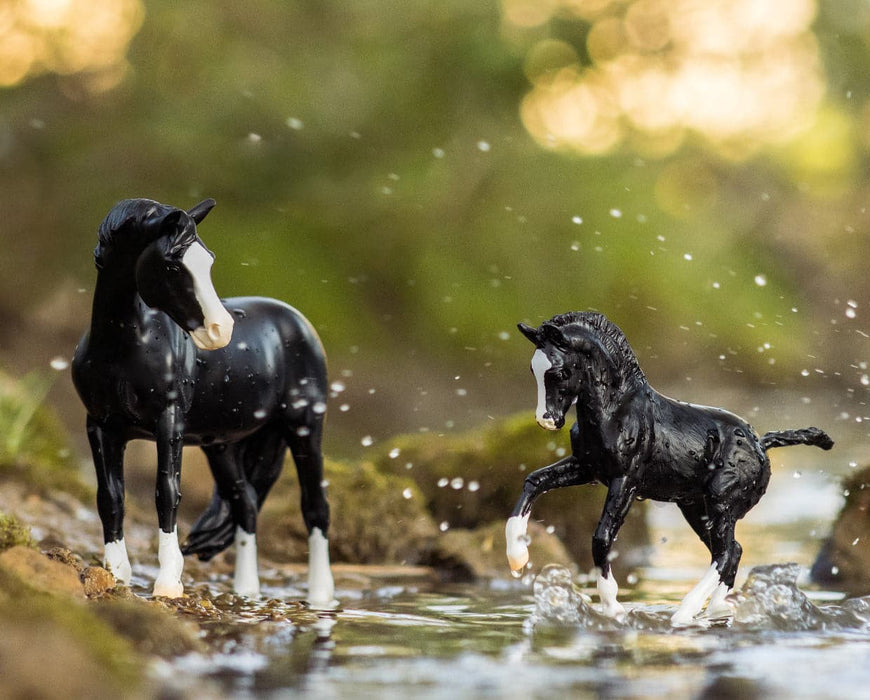 Breyer™ Nistar Blazing Kansas LOM & GTF Blazing Ethel
