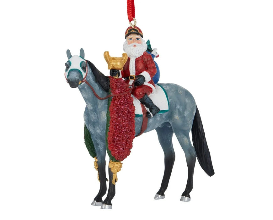 Breyer™ Off to the Races | 2026 Santa Ornament