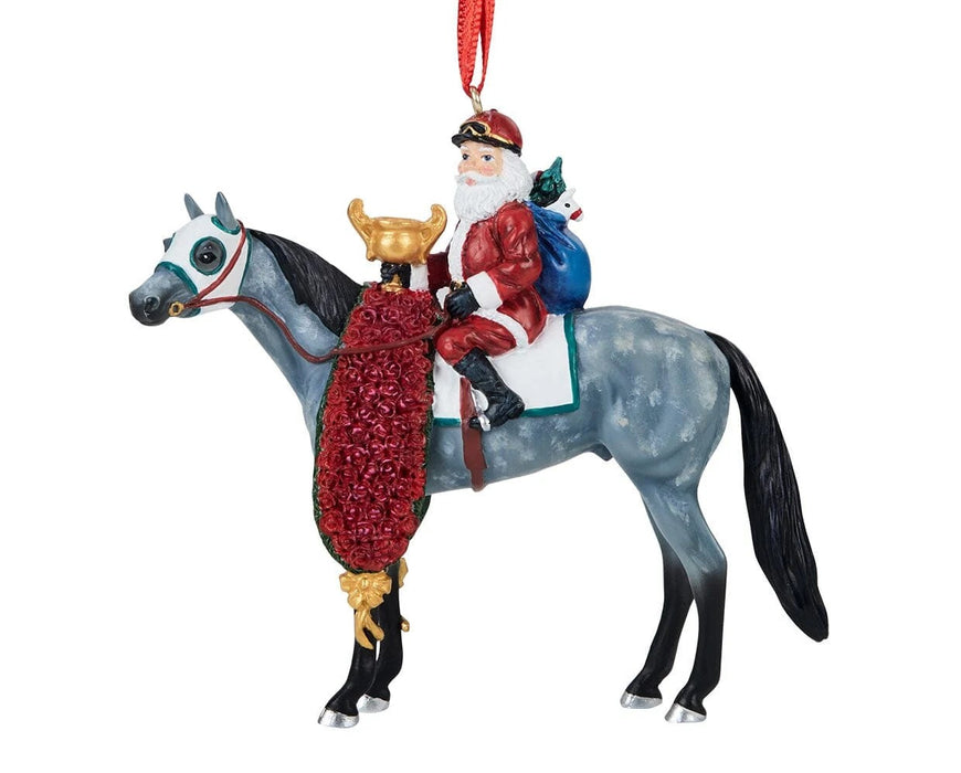 Breyer™ Off to the Races | 2026 Santa Ornament
