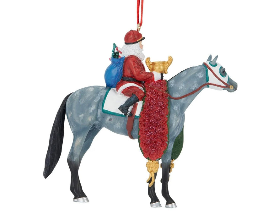 Breyer™ Off to the Races | 2026 Santa Ornament