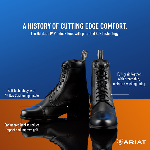 Ariat ® Heritage IV Lace Up Paddock Boots - Ladies