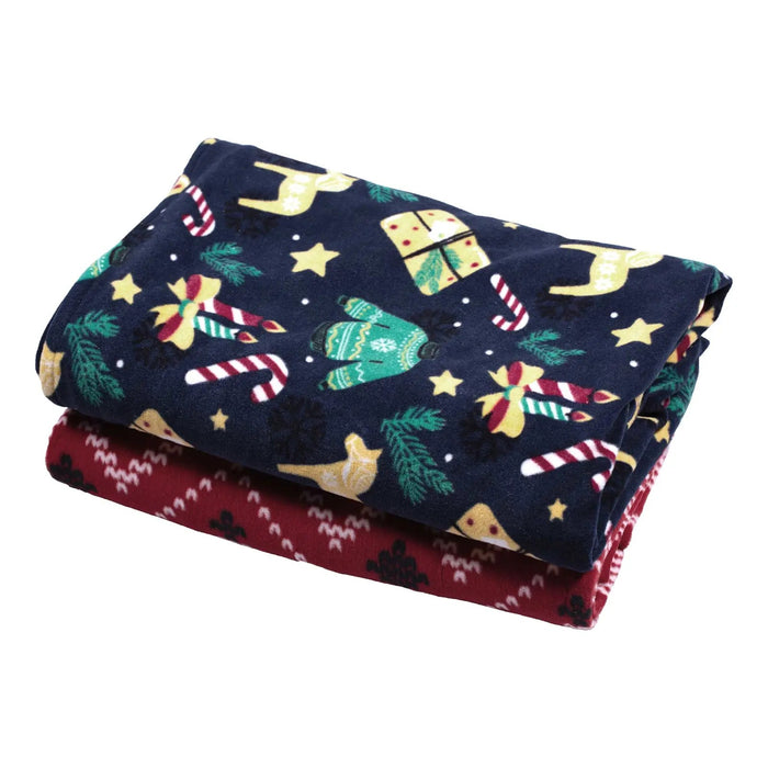 Horze Santa Christmas Throw Blanket Xmas Jumper