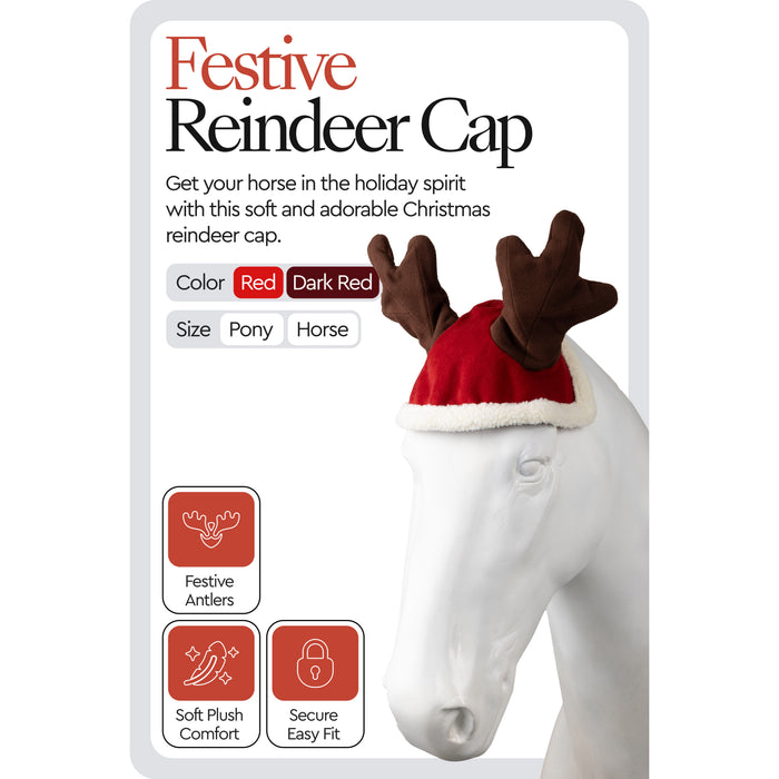 Horze Santa Reindeer Cap