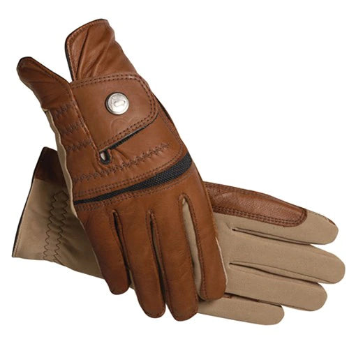SSG Hybrid Glove- Brown/ Tan